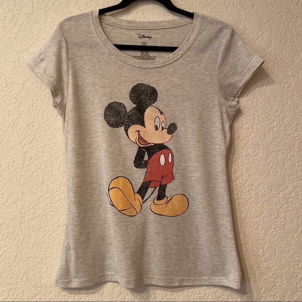 Disney Mickey Mouse Faded Graphic T-Shirt